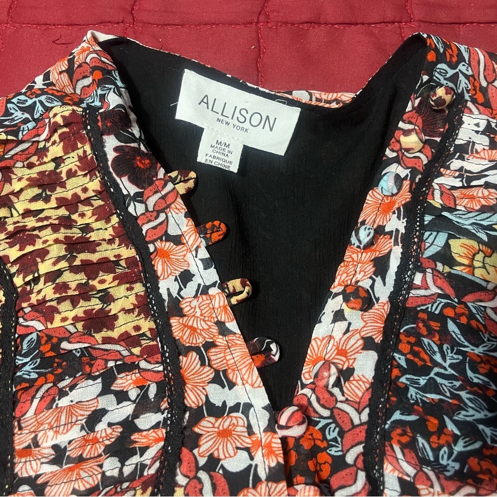 ALLISON New York Floral Long Sleeve Dress - Picture 11 of 12
